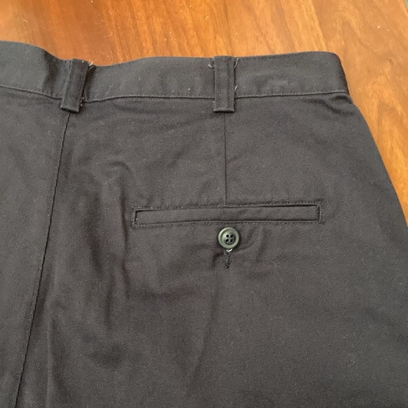 Dockers navy blue flat front khakis - Picture 4 of 12